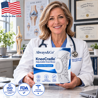 Always&Co™ KneeCradle Adjustable Knee Brace