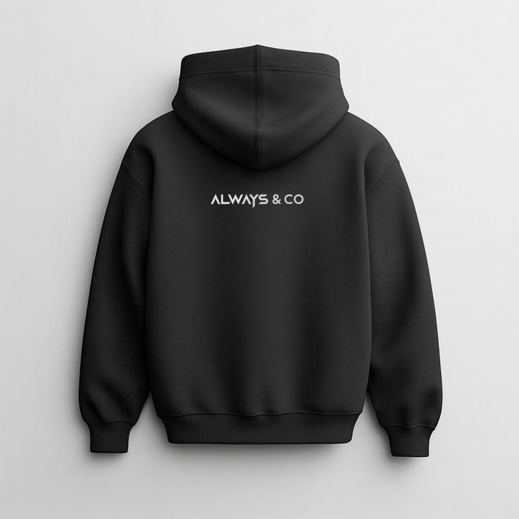 BLACK HOODIE A5