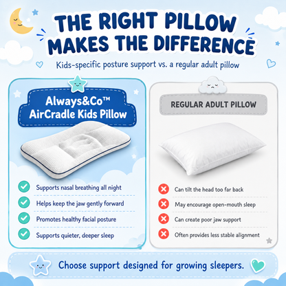 Always&Co™ AirCradle Kids Pillow