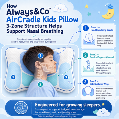Always&Co™ AirCradle Kids Pillow