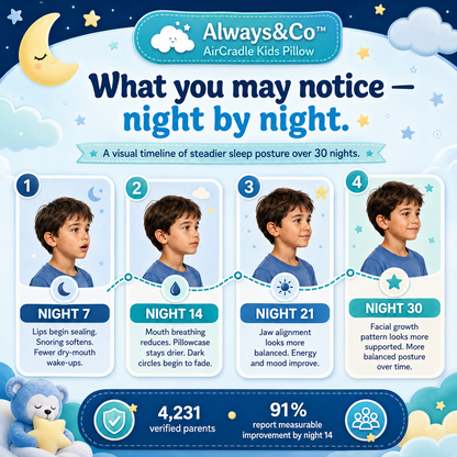 Always&Co™ AirCradle Kids Pillow