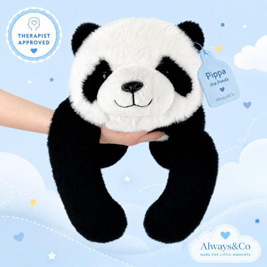 CalmKeeper™ Weighted Hug Companion - Pippa the Panda|Always&Co™
