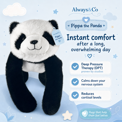 CalmKeeper™ Weighted Hug Companion - Pippa the Panda|Always&Co™