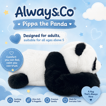 CalmKeeper™ Weighted Hug Companion - Pippa the Panda|Always&Co™