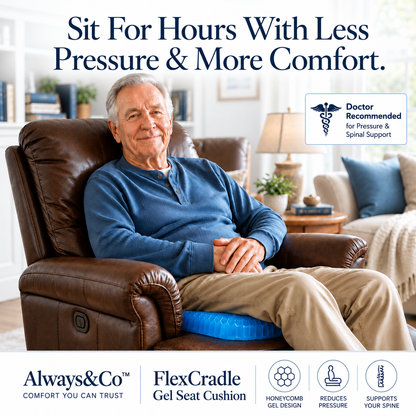 Always&Co™ FlexCradle Gel Seat Cushion