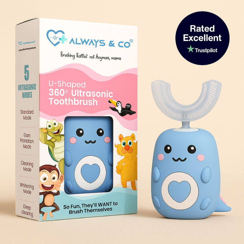 Always&Co™ - Shaped 360 ° Ultrasonic Toothbrush