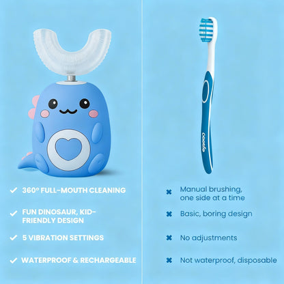 Always&Co™ - Shaped 360 ° Ultrasonic Toothbrush