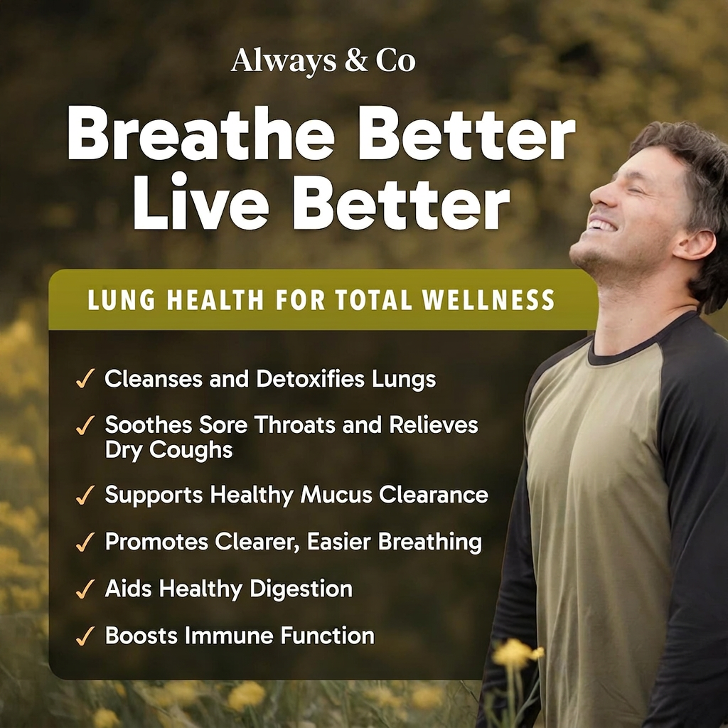 Natural Daily Lung Support | Always&Co™
