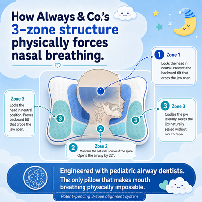 Always&Co™ AirCradle Kids Pillow