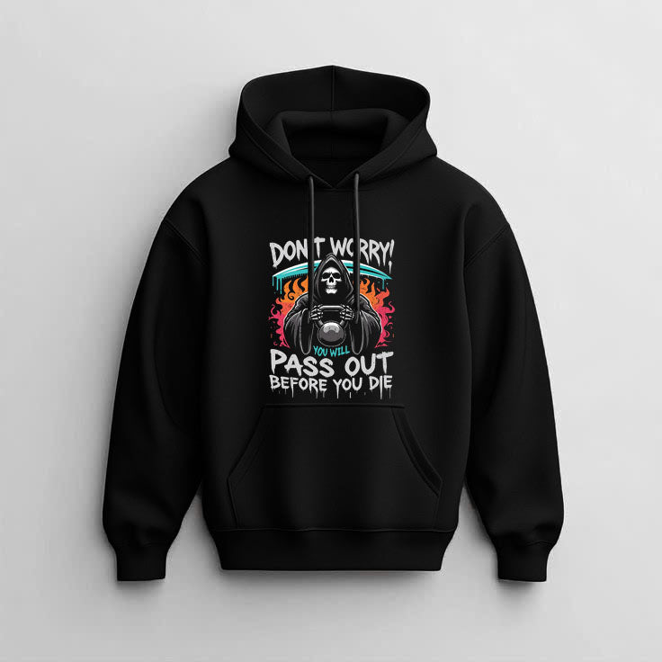 BLACK HOODIE A3