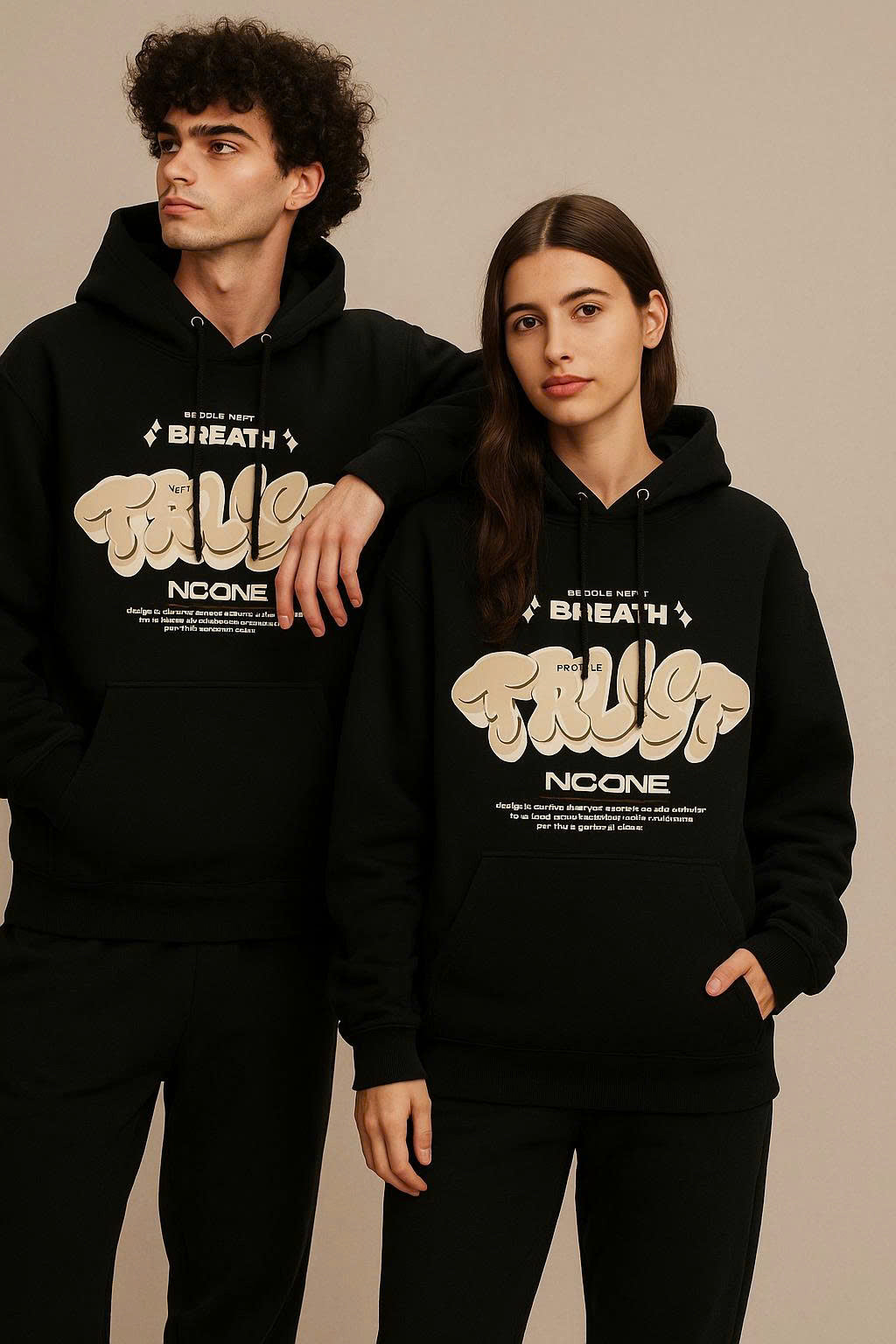 BLACK HOODIE A2