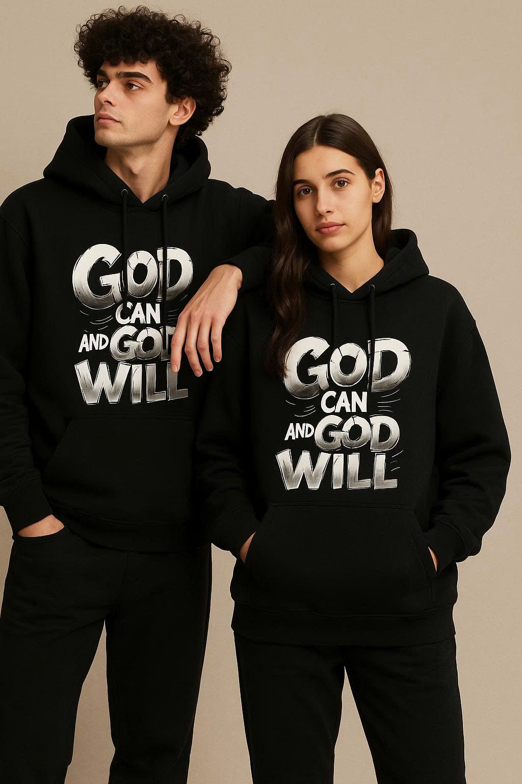 BLACK HOODIE A6